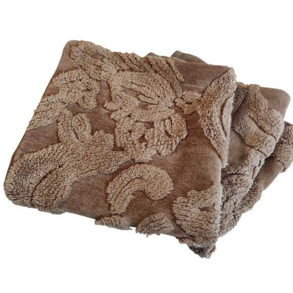 Set of 2 Pottery Barn 22in Natalia Jaquard Pillow Cover Thistle Purple Textured - Picture 2 of 6